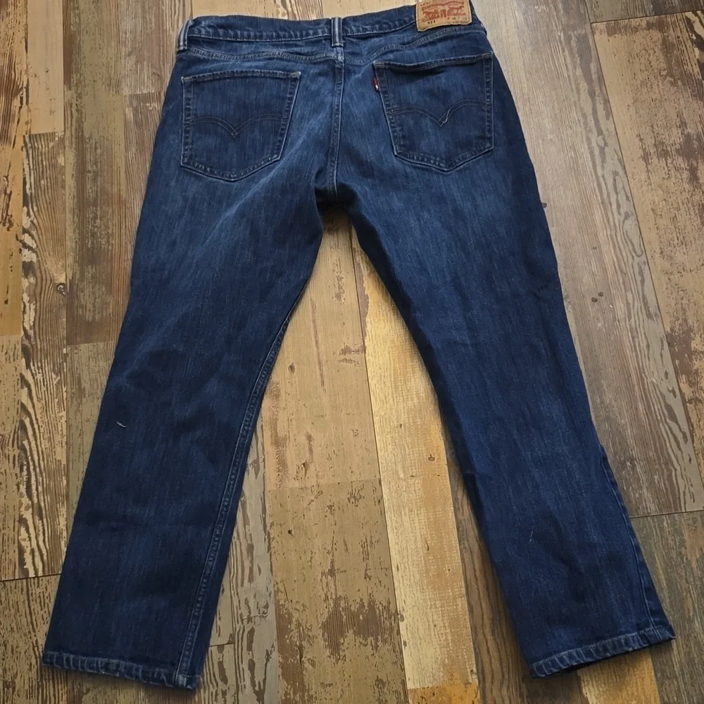 Levi's 511 Denim Blue Jeans Straight Leg Mens Size 36/30‎